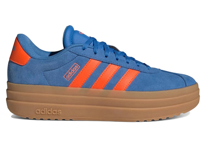 adidas VL Court Bold Ray Blue Impact Orange (Women's)