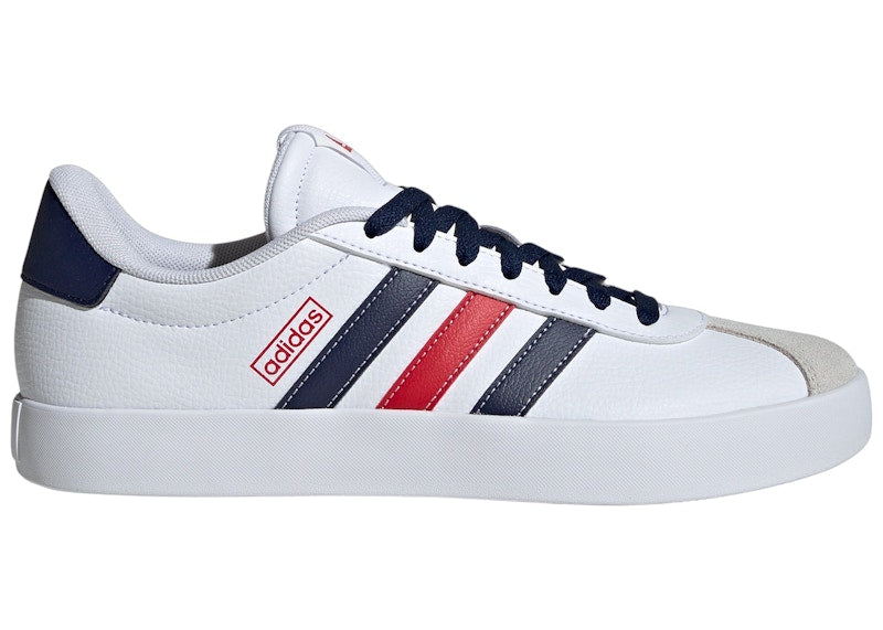 adidas Vl Court 3.0 Cloud White Team Navy Blue Better Scarlet