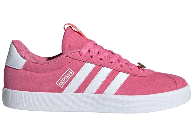 adidas Vl Court 3.0 Pink Fusion Cloud White Bright Red (Women's)