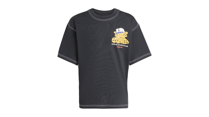 adidas Wabash Oversized T-Shirt Black
