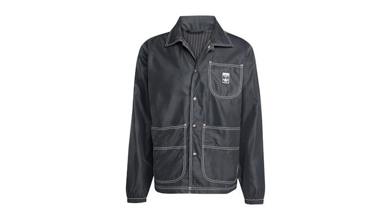 adidas Wabash Regular Coach Jacket Black