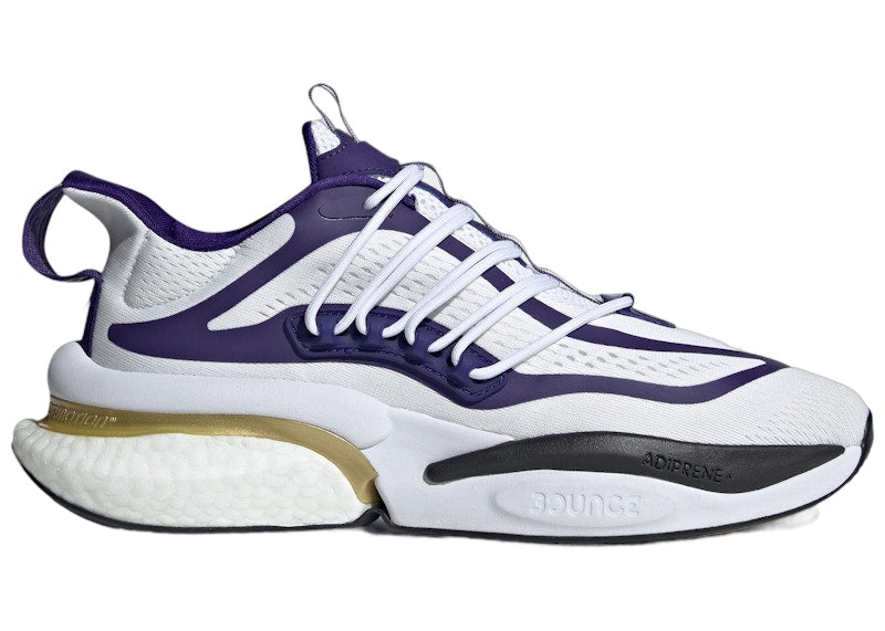 adidas Washington Alphaboost V1 Cloud White Team College Purple Core Black