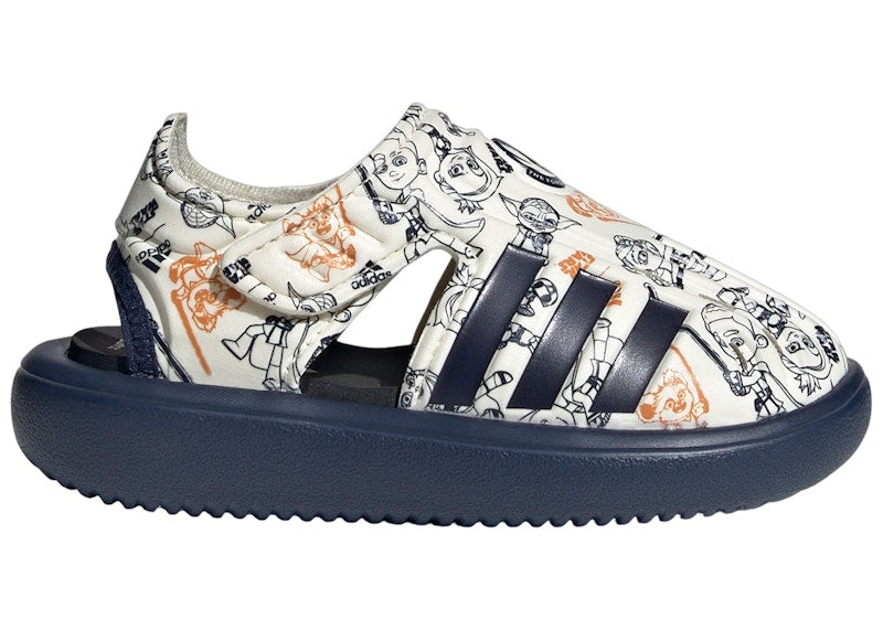 adidas Water Sandals Disney Off White Dark Blue Core Black (TD)