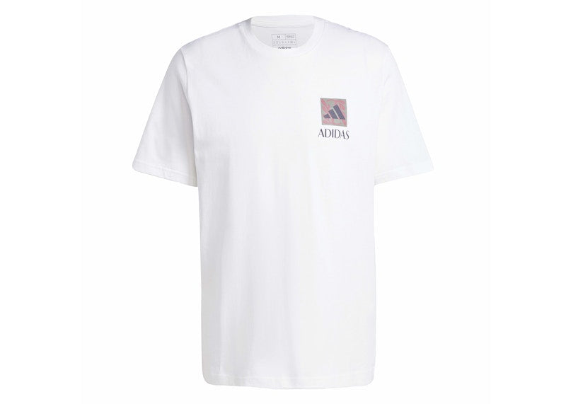 adidas Wellness Graphic Tee White