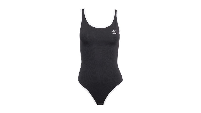 adidas Women's Adicolor 3-Stripes Bodysuit Black