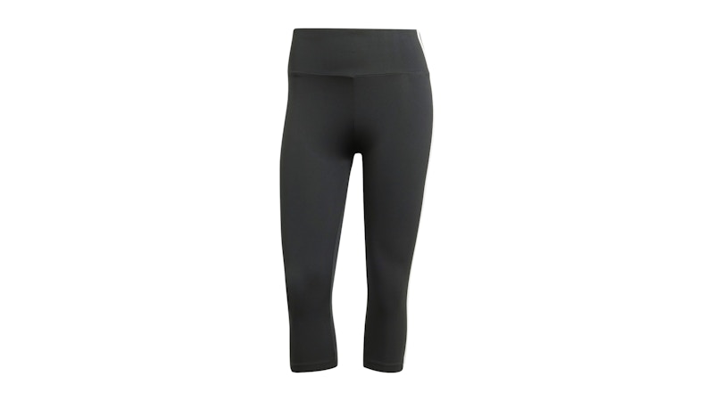 adidas Women's Adicolor 3-Stripes Capri Leggings Black
