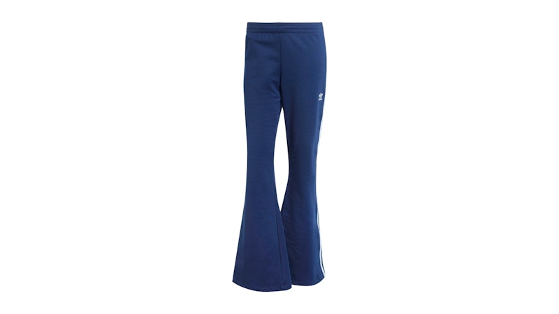 adidas Women's Adicolor 3-Stripes Flared Track Pants Night Indigo