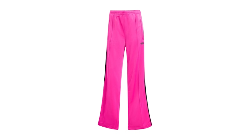 adidas Women's Adicolor Classic Firebird Loose Track Tracksuit Bottoms Semi Lucid Fuchsia/Black
