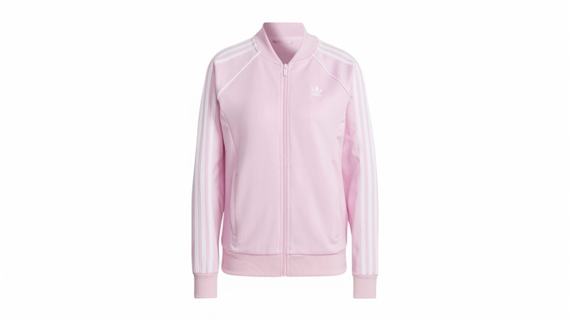 adidas Women's Adicolor Classics Superstar Track Top Orchid Fusion