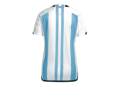 adidas Womens Argentina 2022 Home Jersey White/Light Blue