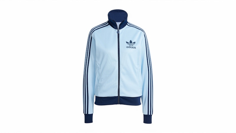 adidas Women's Beckenbauer Track Top Clear Sky