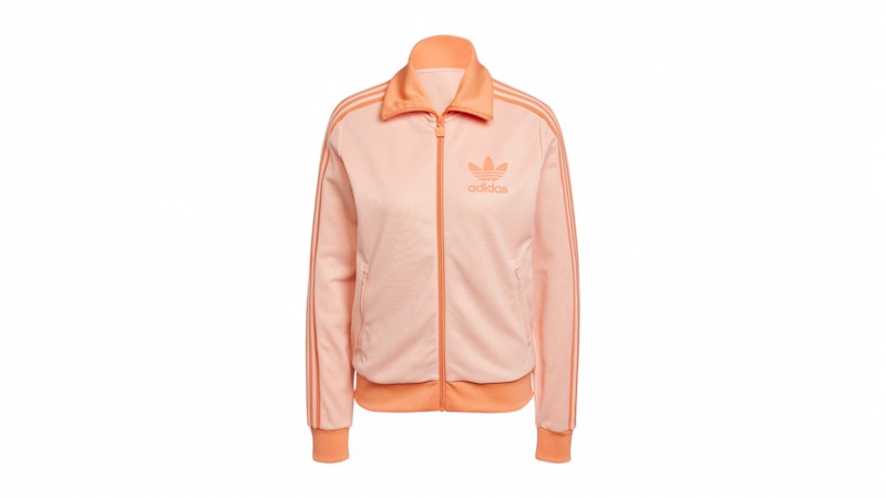 adidas Women's Beckenbauer Track Top Glow Pink