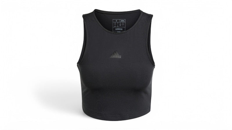 adidas Women's City Escape Cropped Tank Top Black