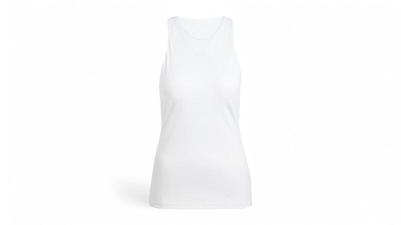 adidas Women's Climacool Y-Tank Top White