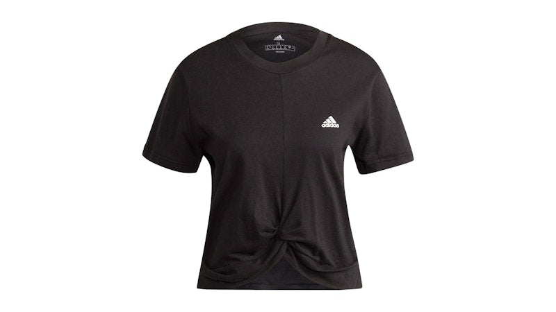 adidas Women's Essentials Comfort Tee Black/White