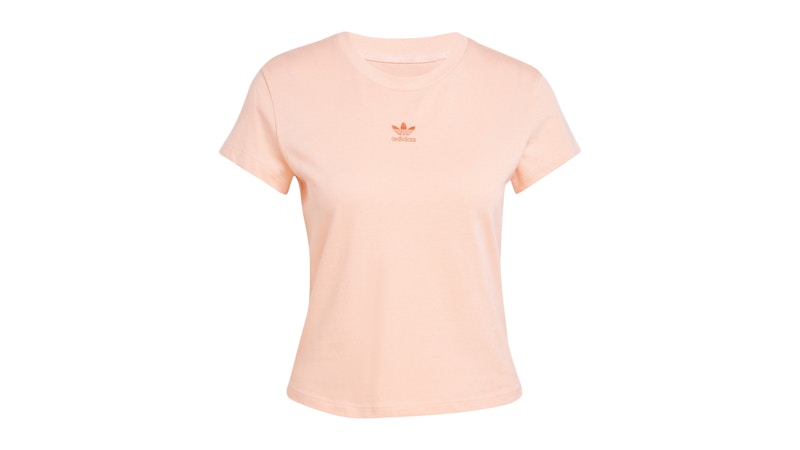 adidas Women's Essentials Slim T-Shirt Glow Pink