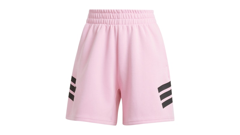 adidas Women's Future Icons 3-Stripes Shorts True Pink