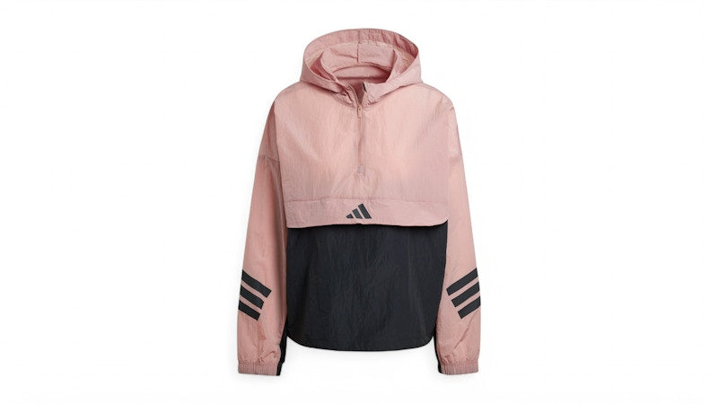 adidas Women's Future Icons 3-Stripes Windbreaker Warm Clay