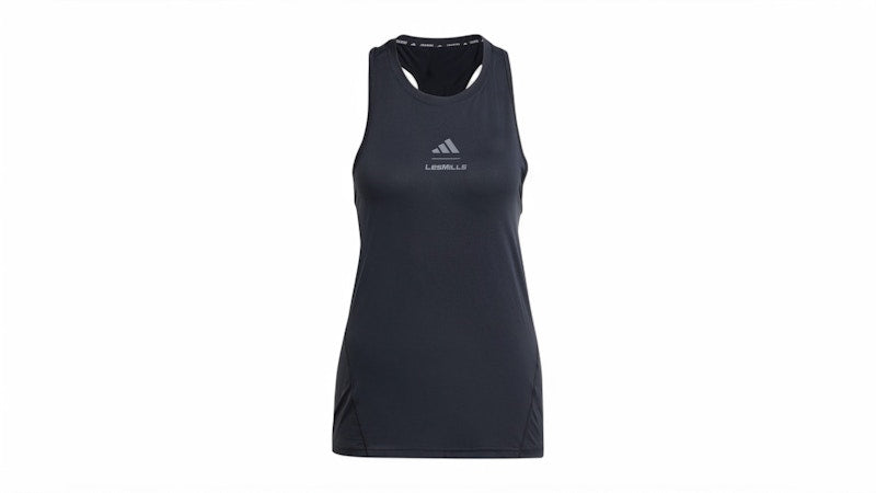 adidas Women's Les Mills Graphic Tank Top Black
