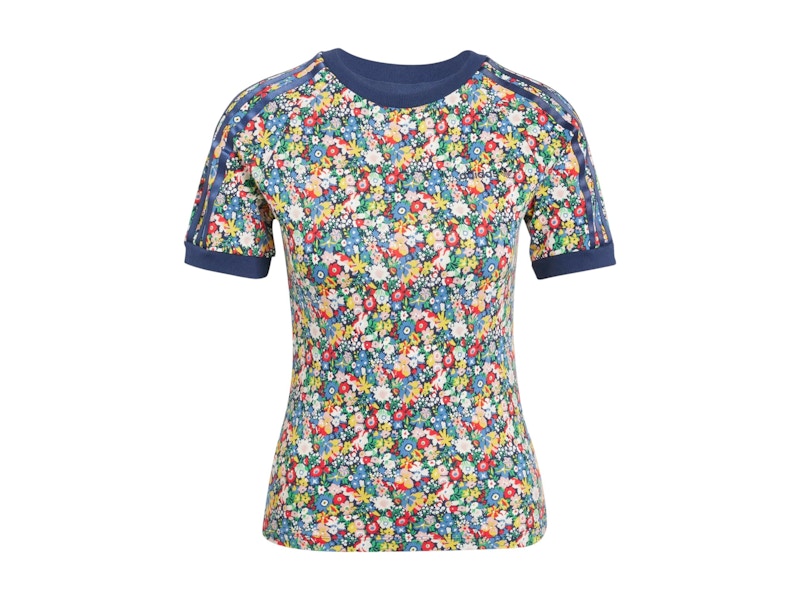 adidas Women's Liberty London Cali Tee Multicolor/Night Indigo
