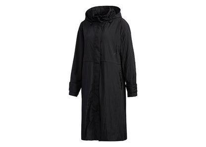 adidas Women's Light Woven Long Jacket Black