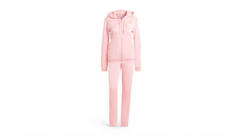adidas Women's Linear Tracksuit Semi Pink Spark