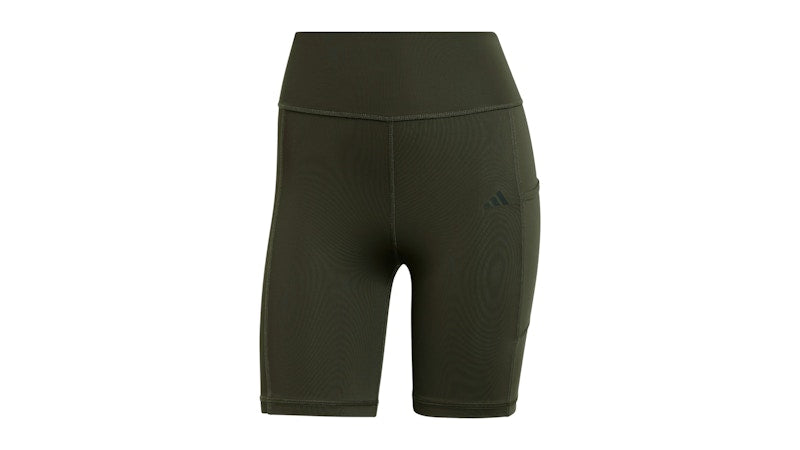 adidas Women's Optime 7-Inch Leggings Shadow Olive