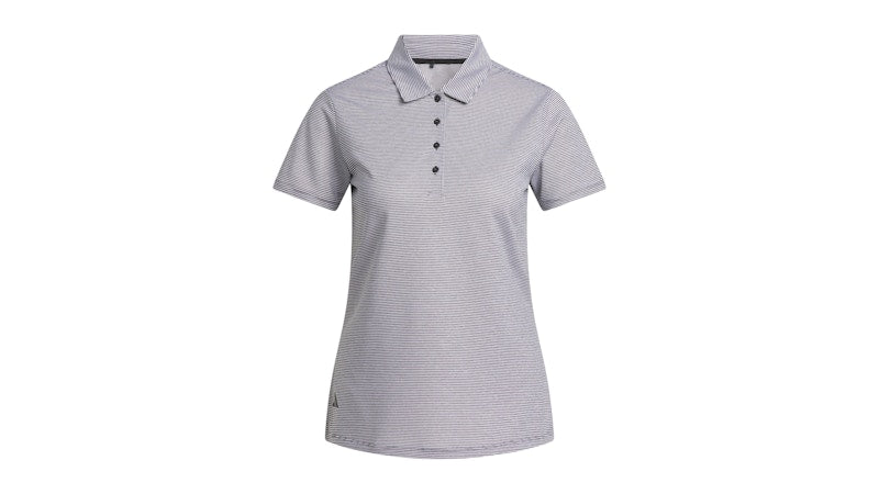 adidas Women's Ottoman Short Sleeve Polo Shirt Black