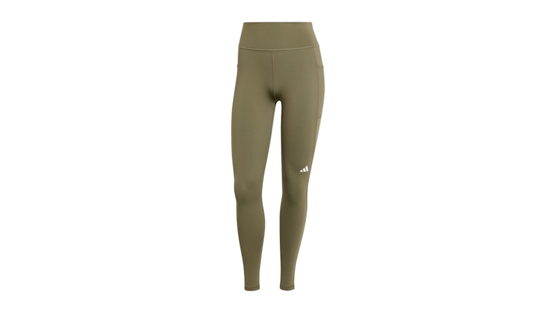 adidas Women's Own The Run Full-Length Leggings Olive Strata