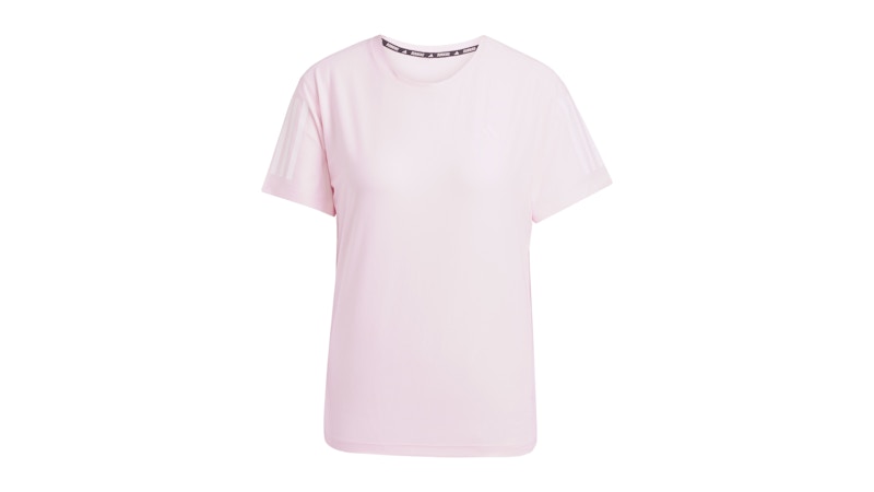 adidas Women's Own The Run T-Shirt Clear Pink