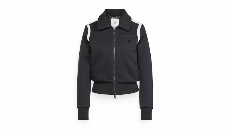 adidas Women's Premium Collared Track Top Black