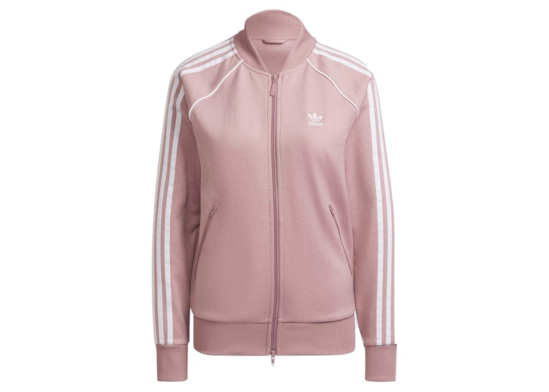 adidas Women's Primeblue SST Track Jacket Magic Mauve