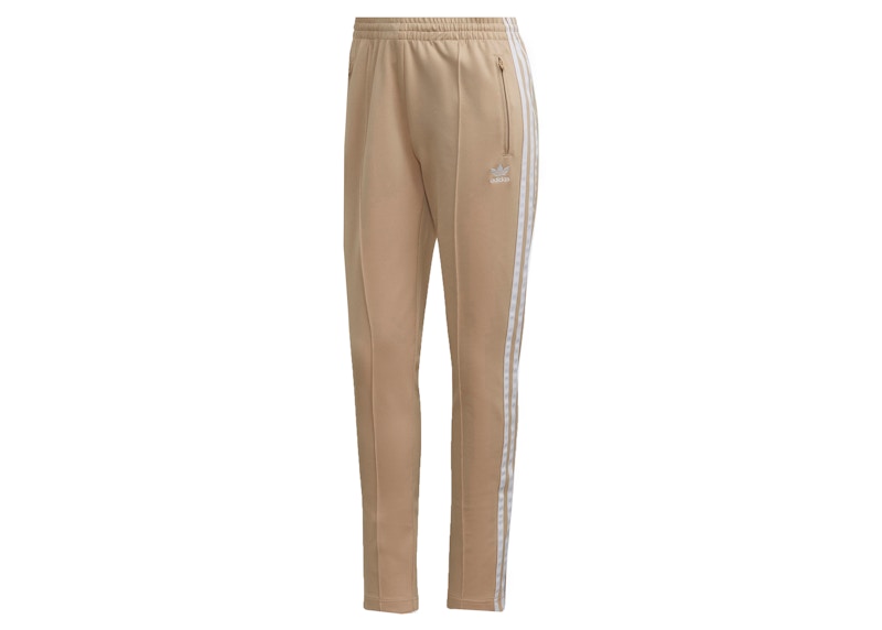 adidas Women's Primeblue SST Track Pants Magic Beige