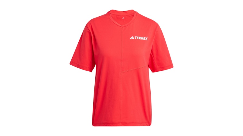 adidas Women's Terrex Multi Climacool T-Shirt Pure Ruby