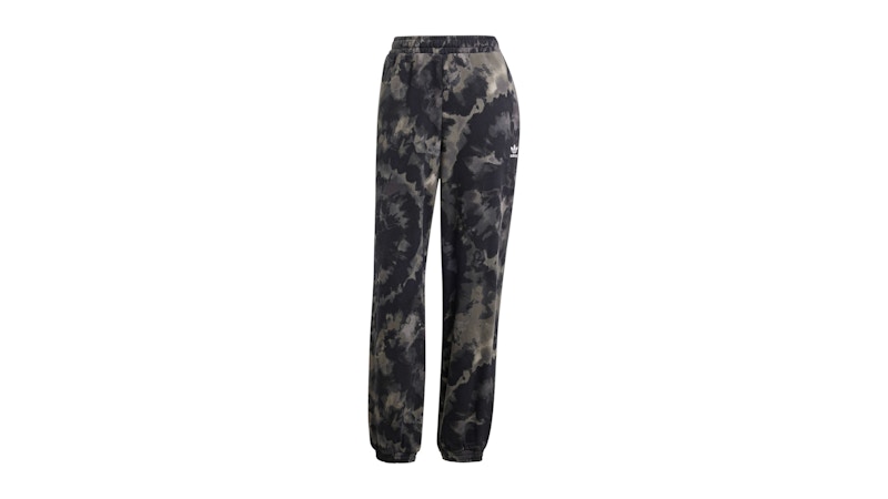 adidas Women's Tie-Dyed Sweat Pant Black/Multicolor