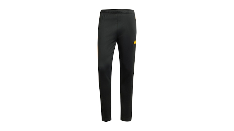 adidas Women's Tiro Cut 3-Stripes Track Pants Black/Crew Orange