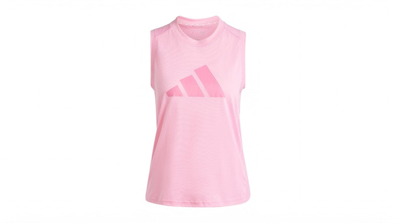 adidas Women's Train Essentials Big Performance Logo Tank Top Bliss Pink/Pink Fusion