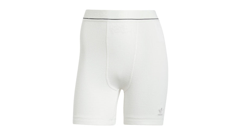 adidas Women's Waffle Boxer Shorts Cloud White