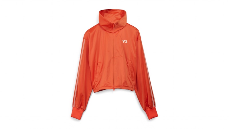 adidas Women's Y-3 Firebird Track Top Semi Solar Red/Cream White