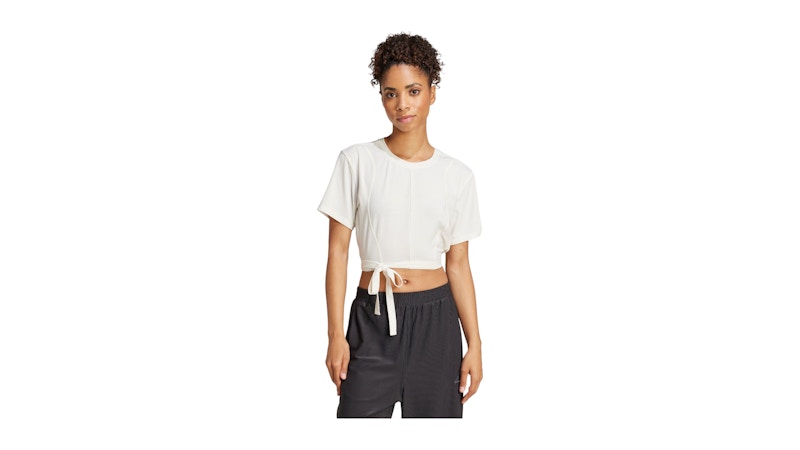 adidas Women's Yoga T-Shirt Chalk White
