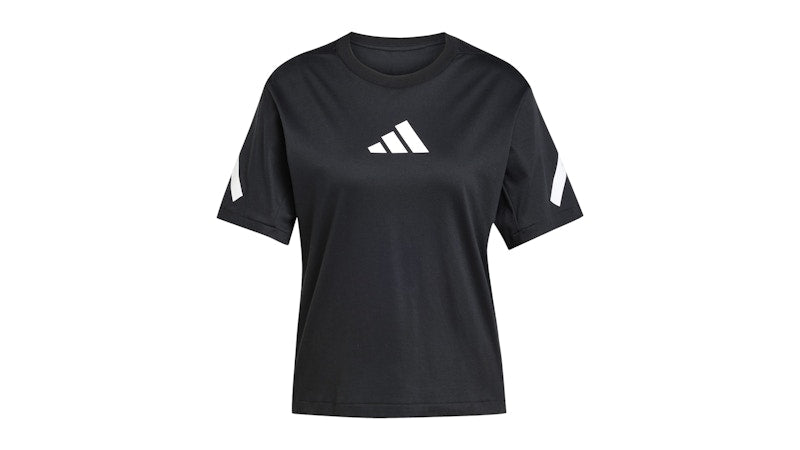 adidas Women's Z.N.E. T-Shirt Black/White