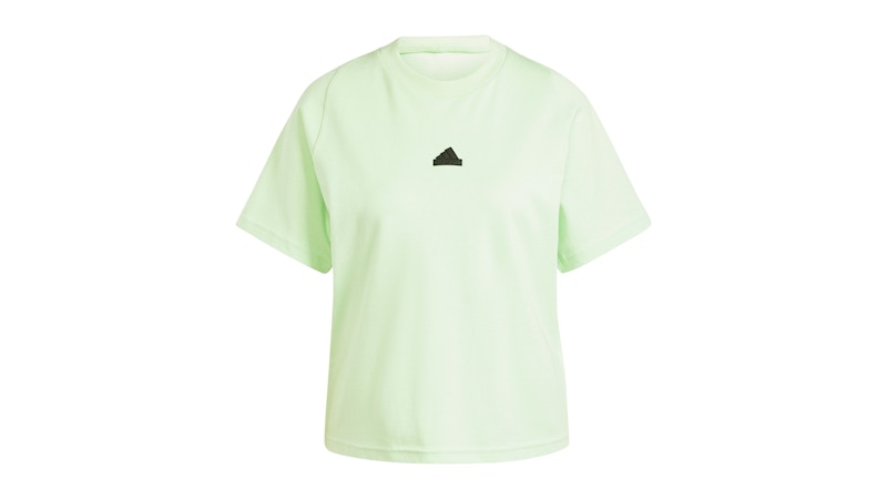 adidas Women's Z.N.E. T-Shirt Semi Green Spark