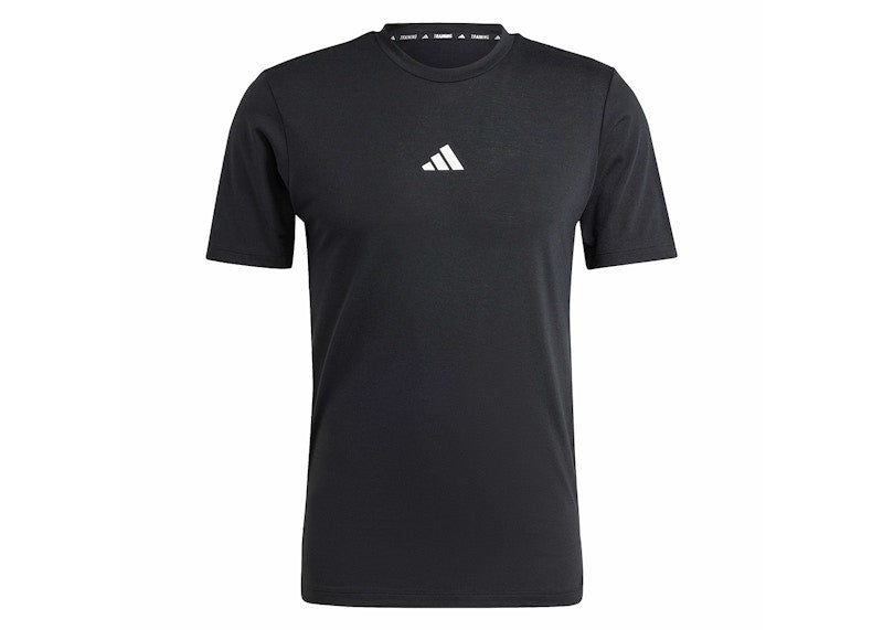 adidas Workout Logo Tee Black/White