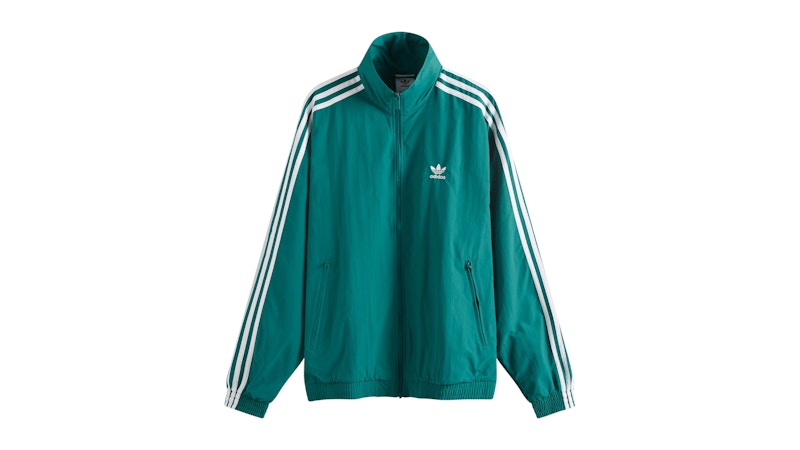 adidas Woven Firebird Track Top Legacy Teal