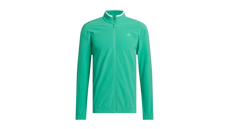 adidas Woven Track Top Semi Court Green