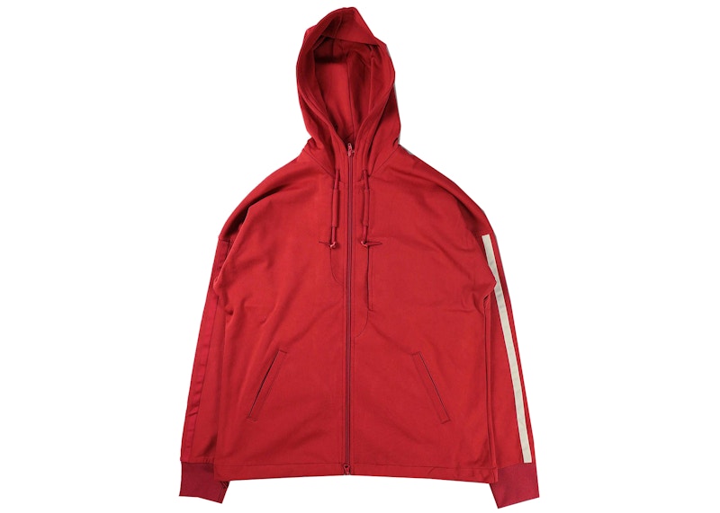 adidas Y-3 3 Stripes Hoodie Red/Chili Pepper