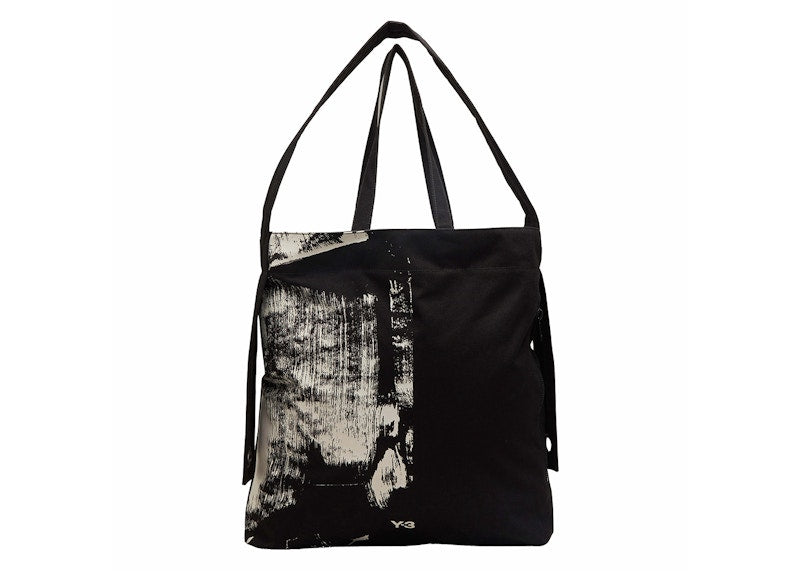 adidas Y-3 AOP Shoulder Bag Black/Talc