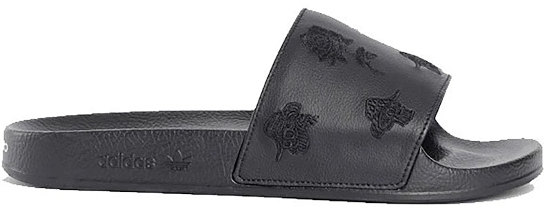 adidas Y-3 Adilette Rose Black