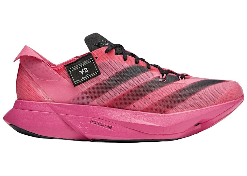 adidas Y-3 Adios Pro 3.0 Semi Solar Pink Core Black