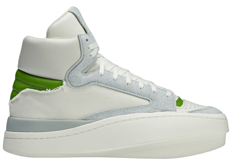 adidas Y-3 Centennial Hi Off White Team Rave Green Wonder Silver